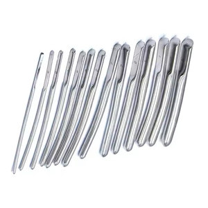 ชุดอุปกรณ์ขยายมดลูกแข็งแรงทนทาน7.5สแตนเลสสตีลปลายเดี่ยวเครื่องมือผ่าตัดทางนรีเวชมาตรฐาน CE - Product Image 3