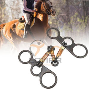 ที่กําหนดเองสแตนเลสไข่ก้นม้าภาษาอังกฤษ Snaffle Bits ปากม้าปิดปาก Snaffle Bits - Product Image 2