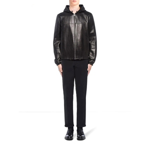 แจ็คเก็ตหนังมอเตอร์ไซค์ดีไซน์ใหม่ล่าสุด ผลิตจากโรงงาน ขายตรง แจ็คเก็ตหนังผู้ชาย รับผลิตแบบ OEM บริการปรับแต่งตามความต้องการ - Product Image 4