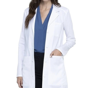 Bata de Laboratorio Médica, Uniforme de Hospital, Bata de Laboratorio Blanca Profesional para Médico, Transpirable, para Dentistas - Product Image 1