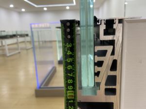 Balustrade de balcon sans cadre, garde-corps en aluminium, profilé en U pour garde-corps en verre - Product Image 5