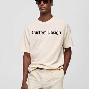 Top Quality lightweight 100% Cotton Oversized <b>Printed</b> Embroidered Plain Tee Plus Size Men's Custom t Shirt on wholesale - Product Image 1