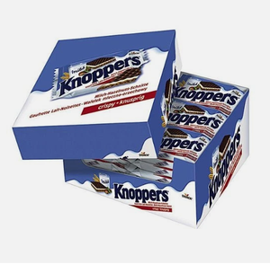 Knoppers Storck 25g Boîte de 24 Biscuits gaufrettes croustillantes fourrés à la crème - Product Image 1