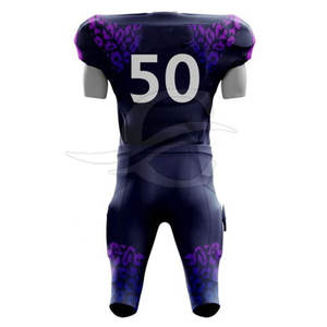 Best Selling Men's American <b>Football</b> Jersey Uniform Comfortable Breathable Plus Size Hand Printed in Pakistan Sets Style - Product Image 2