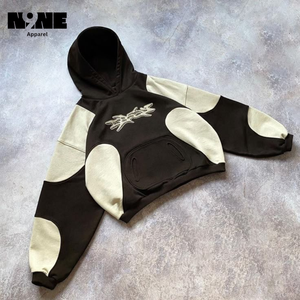 Sweat-shirts d'hiver 100% coton avec détails perlés - Product Image 1