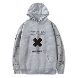 Mens Womens Hoody <span class=keywords><strong>Sam</strong></span> Và Colby In Áo Hoodie Jumper Giản Dị Mới - Product Image 5