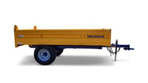 รถแทรกเตอร์ขนาดเล็กรถพ่วงถังน้ำ/3ตัน4ตันมินิรถแทรกเตอร์2ล้อรถพ่วงฟาร์ม/รถพ่วงเบรกเดียว - Product Image 2