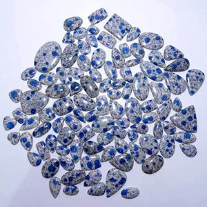 Lote de mezcla de piedras preciosas sueltas de cabujón de jaspe K2 Natural de calidad AAA + para fabricación de joyas, uso de piedras preciosas - Product Image 4