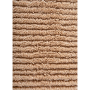 Alfombra de Poliéster Tejida a Mano, Color Rojo y Naranja, 10 mm de Grosor, Diseño Rectangular a Rayas de Color Sólido, para Hogar y Sala de Estar, Hpl-43 - Product Image 3