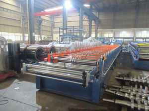 Trung Quốc của vật liệu xây dựng mạ kẽm tấm mái nhà sản xuất máy hiệu quả cao ngói làm cho máy móc - Product Image 5