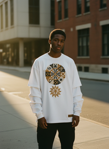 Sudadera Blanca Premium con Bordado Personalizado, Diseño Unisex, Ropa Urbana, Algodón Suave, Ropa de Invierno - Product Image 5