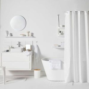 Juego de Baño de Plástico Blanco Elegante y Práctico TODAY HOY, 3 Piezas, Portacepillos de Dientes de Acero, para Hogar, Hotel, Baño, Decoración Elegante para el Hogar - Product Image 3