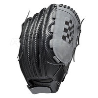Meilleur prix, faible MOQ, gants de baseball en cuir professionnels de haute qualité, fabriqués directement en usine, pour gaucher, avec sangle de poignet réglable, OEM