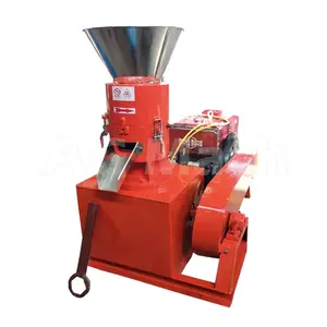 Factory price flat die wood sawdust pellet making machine Wood pellet complete production line