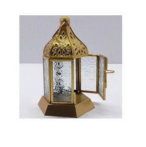 New Handmade <b>Decorative</b> Metal/<b>Moroccan</b> Glass Lantern for Indoor and Outdoor Wedding <b>Decoration</b> in Best Quality - Product Image 4