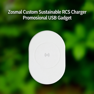 Caricatore USB Sostenibile Personalizzato Zosmal RCS, Gadget Promozionale - Product Image 3