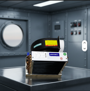 เครื่องปรับอากาศแบบแยกส่วนสำหรับเรือ รุ่นใหม่ 24000 BTU ใช้มอเตอร์ DC แบบแก๊ส |   ชุดคอยล์เย็นแบบพัดลม MHSH MHS24H ใช้สารทำความเย็น R-410A แบบตั้งพื้น - Product Image 2