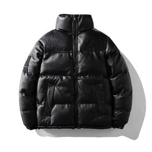 Vente en gros de manteau d'hiver en coton avec impression OEM de logo personnalisé veste à bulles pour hommes vestes bouffantes pour hommes de grande taille pour l'extérieur - Product Image 6
