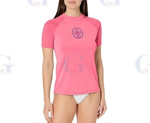 Camiseta elástica de alta calidad para mujer, ropa atlética con impresión por sublimación personalizada, precio de fabricación de fábrica - Product Image 5