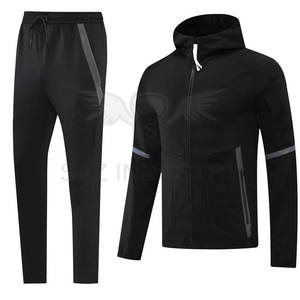 Vestes à manches longues de couleur unie de haute qualité pour hommes pour l'hiver Fitness Training Casual Jogging Wear Survêtement de maternité - Product Image 2