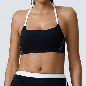 Novedad de 2025, Sujetador deportivo ligero para gimnasio y Fitness para mujer, sujetador de Yoga de talla grande con logotipo frontal transpirable - Product Image 4