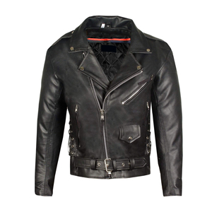 แจ็คเก็ตหนังแท้ไซส์ใหญ่สำหรับผู้ชาย ออกแบบสีตามสั่ง ใช้สำหรับกิจกรรมกลางแจ้ง เหมาะสำหรับฤดูหนาว พร้อมเปลือกนอกที่ปรับแต่งได้ - Product Image 1