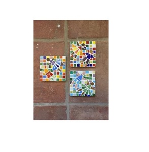Posavasos de Mosaico de Colores Variados para Venta al por Mayor y Diseño de la Mejor Calidad, Posavasos de Mosaico Artesanal - Product Image 3