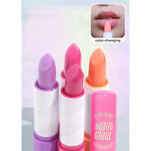 Bálsamo Labial Vegano AOA Mood Glow, Brillo Labial que Cambia de Color, Cuidado Labial Hidratante con Función Exfoliante, Sabor a Fruta, Etiquetado Vegano - Product Image 2