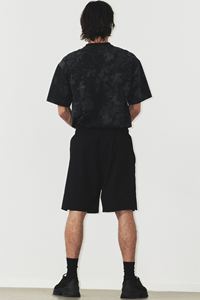 Short de sport en polyester extensible dans les 4 sens de haute qualité pour hommes coupe régulière élastique avec cordon de serrage taille décontracté poches latérales diagonales - Product Image 5