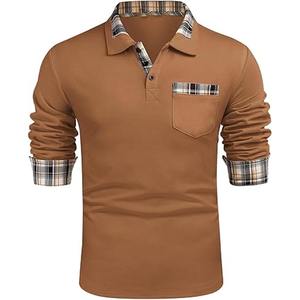 Design personnalisé hommes Polo T-shirt coupe ajustée avant 1/4 Zip Golf Sportswear Polo de golf 100% coton tissu fabriqué par Dress Sports - Product Image 1