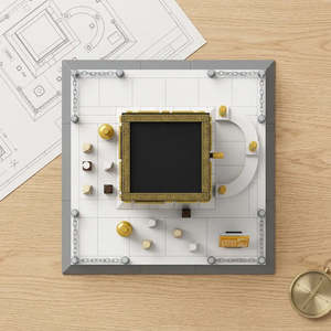 สำหรับของเล่นเลโก้ MOC โครงการมัสยิดมักกะฮ์ กะอับบะฮ์ - Product Image 4