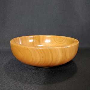 Ensaladera de madera de estilo bohemio moderno hecha a mano de alta calidad, altamente pulida para servir sopa, fideos, utensilios de cocina de cuerno tallado - Product Image 1