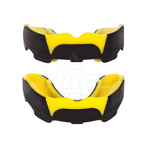 Protector bucal de boxeo transpirable con almohadilla de mordida cómoda y estuche Protector bucal de boxeo profesional con material fácil de moldear - Product Image 1