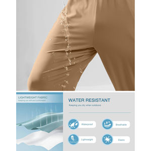 Pantalons décontractés pour hommes avec poches latérales Pantalons pour hommes Sports de plein air Séchage rapide Pantalons pour hommes respirants tricotés Style avant Été Adultes - Product Image 6