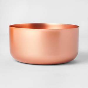 Cuenco de cobre liso para ocasiones de regalo que ofrece textura artística y calidad artesanal premium. - Product Image 1