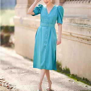 Venta caliente de las mujeres Formal de dos piezas de oficina ropa de trabajo sin mangas plisado Mini vestido recortado Blazer chaqueta más caliente estilo de carrera - Product Image 6