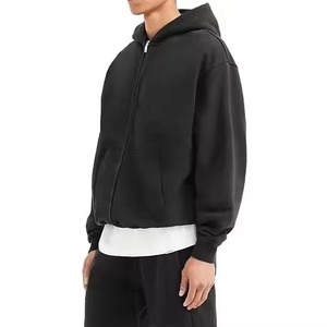 Sweat à capuche unisexe 100% Gsm Streetwear Boxy sweat à capuche de haute qualité pour hommes 500 coton - Product Image 5