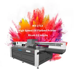 Machine d'impression de bannière de tissu d'affiche Photo grand Format, 2.7M x 1.3M, imprimante Uv automatique A4 à plat