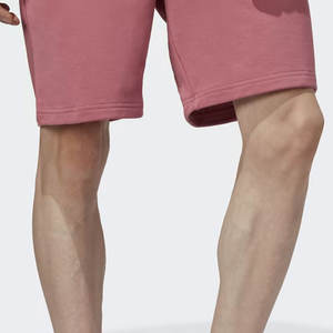 Pantalones cortos de felpa franceses informales para hombre a precio de fábrica, servicio OEM personalizado con el último diseño, tela de lona con patrón sólido - Product Image 5