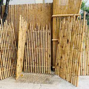 โคมไฟรั้วไม้ไผ่กลางแจ้งและสวนไม้ไผ่ธรรมชาติเป็นมิตรต่อสิ่งแวดล้อม - Product Image 3