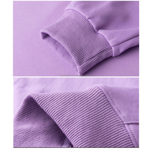 เสื้อสเวตเตอร์ HG9 0.1 ตัวอย่างฟรี รับผลิตตามแบบ (OEM) เสื้อสเวตเชิ้ตผ้าคอตตอนผสมโพลีเอสเตอร์ 260GSM พิมพ์ลายเทอร์รี่ ทรงโอเวอร์ไซส์ เสื้อฮู้ดผู้ชาย - Product Image 3