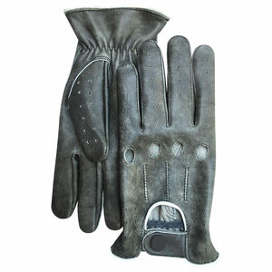 Gants de cuisine en cuir pour hommes Gants de sécurité pour l'hiver Gants d'habillage en cuir chauds unisexes Fournisseur confortable en gros - Product Image 6