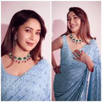 Derniers designs indiens traditionnels modernes Bollywood Celebrity Inspired Sequins Saree Disponible au prix de gros
