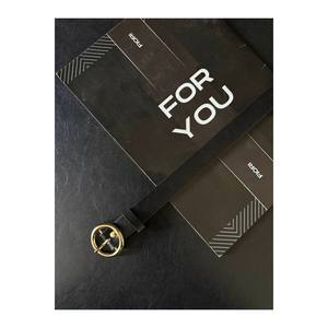 Ceinture ronde à boucle pour femme, ceinture pour pantalon, ceinture pour veste, ceinture pour robe, ceinture pour chemise - Noir - Product Image 3