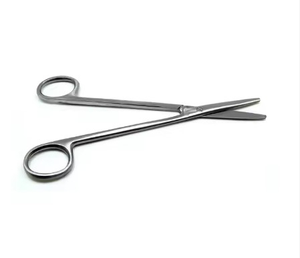 Tijeras de Vendaje Médicas de Acero Inoxidable de Primera Calidad, Tijeras Quirúrgicas Universales para Apósitos, Rectas, con Punta Roma - Product Image 1