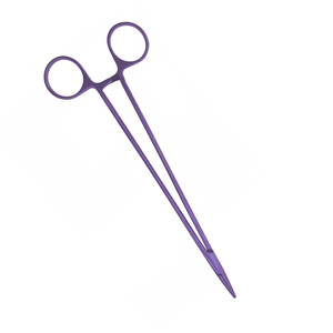 Fórceps de soporte de aguja Debakey profesional de 8 pulgadas, operación de sutura quirúrgica Manual, fórceps de acero metálico - Product Image 5