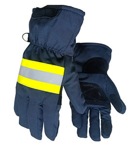Nouvel arrivage de gants de travail pour la protection des mains Gants de pompier en cuir meilleure fabrication Service OEM Gants de pompier tendance - Product Image 3