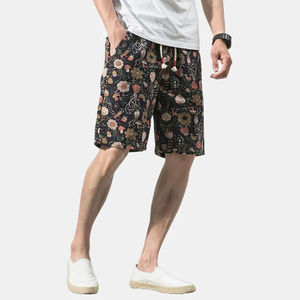 Short en maille de gymnastique 100% polyester respirant taille XS pour homme personnalisé Short pour homme avec cordon de serrage et sublimation diamant - Product Image 3