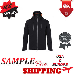 Vestes d'hiver imperméables et personnalisées pour hommes, veste de randonnée extensible à 2 voies, poches complètes, Service OEM Standard pour adultes - Product Image 6