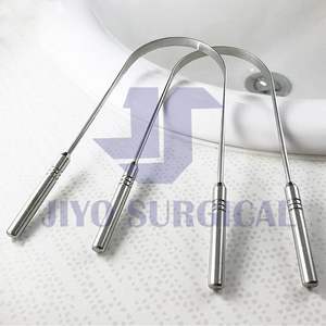 Limpiador de lengua de acero inoxidable, raspador de eliminación de mal aliento, higiene Oral Premium, el más vendido - Product Image 6